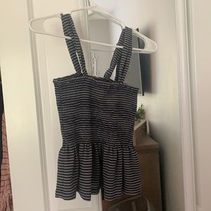 Madewell texture and thread tank